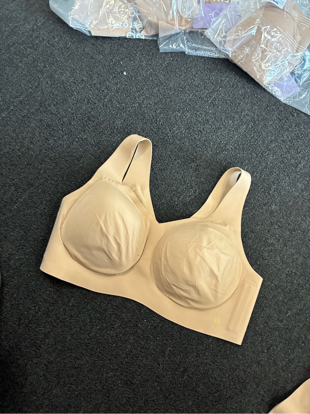 Honeylove Nude Seamless Support Bra 2x+
